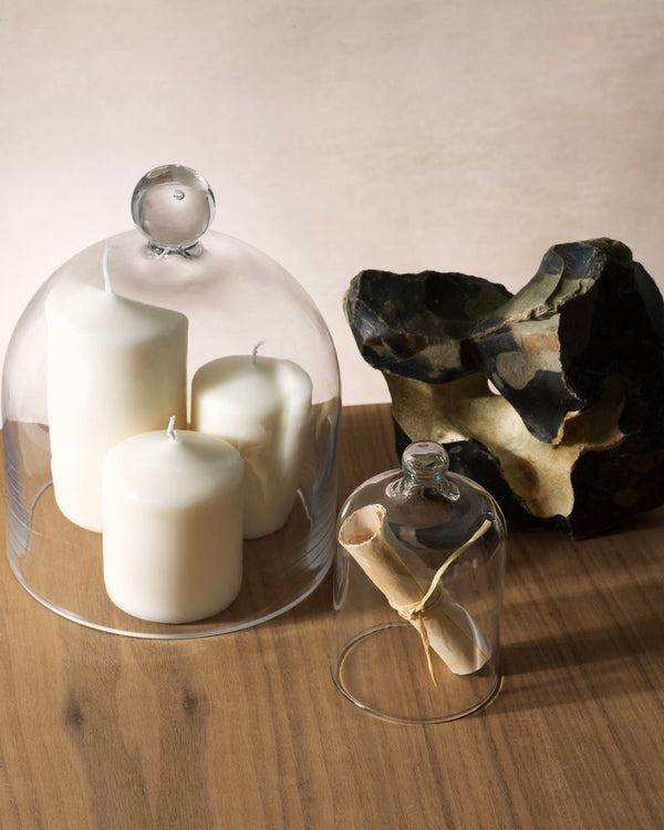 Illuminating Elegance: The Art of Displaying Candles in Glass Domes - Novenary