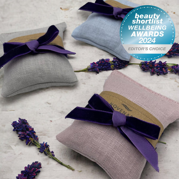 Lavender Linen Pillows Novenary