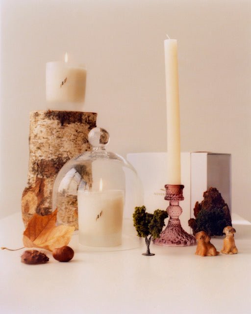 Candle and Cloche Gift Set (Medium) - Novenary